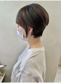 ショートヘア/白髪ぼかし/イルミナカラー/髪質改善