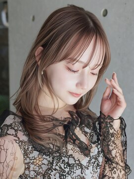 大人可愛い20代30代40代レイヤーロング