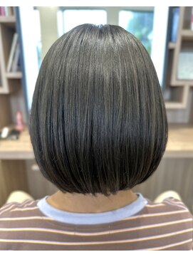 ディーボーイ 健軍店(D-BOY) ボブ/ダークアッシュ/グレー