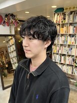 リブロ 三軒茶屋(LIBRO)&nbsp;メンズウルフパーマ/ショートパーマ/ニュアンスパーマ