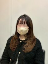 ニュイ 茨木店(nui +)&nbsp;黒髪/クラゲヘアー/オリーブグレー/小顔/ココアベージュ/茨木