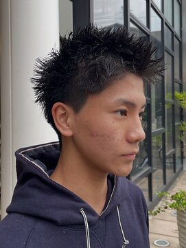 ヘアーアンドエステ ハラダ 滝ノ水店(Hair&Esthe Harada) メンズカット/刈り上げ/ピンパーマ/ショート