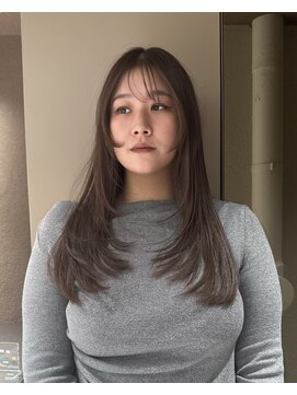 メゾンマイル 恵比寿(maison mile) レイヤーカット×グレージュ[恵比寿/髪質改善/レイヤーカット]