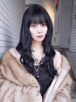 アルバム 銀座(ALBUM GINZA)&nbsp;前髪カットロング顔周りレイヤー大人ガーリー_F31359