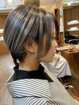 ブリッツ レボ(BLITZ-REVO)&nbsp;着物ヘア/大人ガーリー/ダークアッシュ/似合わせカット/柏駅