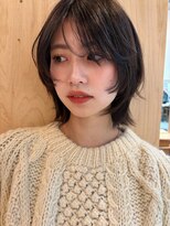 アンガーデン(Une GARDEN)&nbsp;ボブ/レイヤーボブ/モカブラウン/顔周りレイヤー