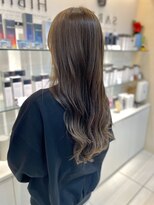 ヒビカ(HIBIKA)&nbsp;柔らかブラウンベージュロング