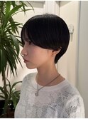 マッシュショート/ショートカット/丸みショート