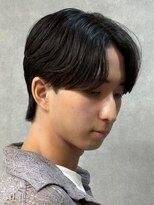 エルマーク 京都駅前(L-MARK)&nbsp;センターパート/ニュアンスパーマ/フェザーパーマ/メンズ