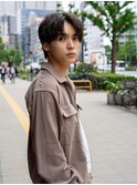 ニュアンスパーマ/波巻きツイストスパイラル[新宿/メンズ/men's]