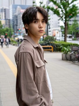 men's salon es. 新宿 メンズカット/メンズパーマ/メンズヘア【メンズサロン エス】 ニュアンスパーマ/波巻きツイストスパイラル[新宿/メンズ/men's]