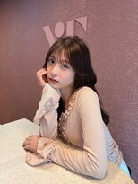 ボタン コロン 表参道 原宿(VOTAN COLON)&nbsp;ハイレイヤー/ミルクティー/顔まわりカット/ウォームベージュ