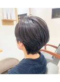 ナチュラルショートボブ
