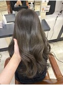 透け感オリーブグレージュ