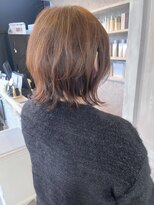 キャアリー(Caary) 福山人気30代40代ふんわりレイヤーパーマ簡単くびれ外ハネ小顔