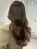 トリッカ シブヤ(TRICCA SHIBUYA)&nbsp;コテ巻き髪/ベージュ/ブラウン/寒色/透明感/暖色/髪質改善/ツヤ
