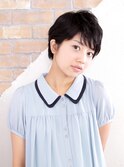 耳かけ黒髪ショート【PAZ 渡部宏太郎】祐天寺