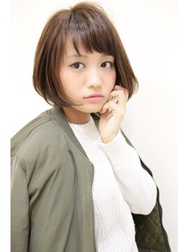 リタ ハマセン(LiTA. hamasen) 柔らか可愛いナチュラル小顔ボブ☆