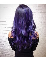 ヘアーエクステンド エフ 渋谷(f)&nbsp;ダークパープルグラデーション