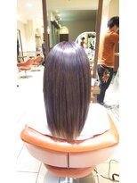 ネオリーブチノ 登戸店(Neolive cino) neolive cino セクションカラーライラックグレージュ☆