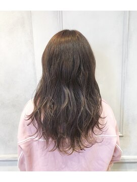 シエル 千葉店(CIEL) 波巻き×ラベンダーグレージュグラデーション【CIEL千葉店】