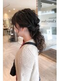 ポニーテールヘアアレンジ【chou-chou 北林夏実】