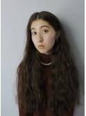 【BURROW】ロングウェーブヘア<<キハラシンゴ>>