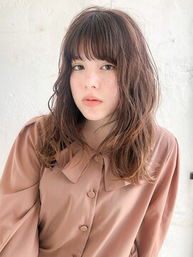 ルティア 池袋(Lutia) 抜け感のあるブラウンヘア