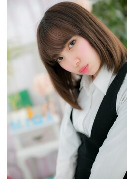 ミック ヘアアンドメイク アップ 駒込店(miq Hair&Make up) 好感度大◎イノセントストレート