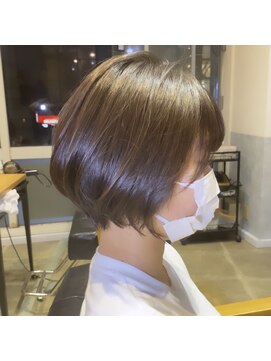 ラボヌールヘアーレーヴ 池袋店(La Bonheur hair reve) 丸みショートボブ