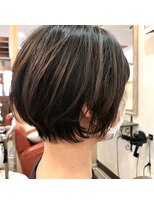 パース(PARS) シンプルボブ　人気のミディショースタイル【PARS内山祐志】