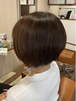 トランキーユ(hair salon tranquille)の写真/【飾磨/駐車場あり】ハイキャリアオーナーの高い技術力にリピーター続出！一人ひとりに合うヘアをご提供◇