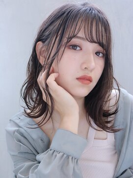 アイティー バイ アルバム 浦和店(IT by ALBUM) ふんわりウェーブ_エアリーミディショートパーマ_88075