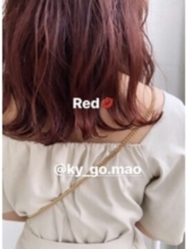 キーゴ 博多(KY-GO.) Red - hair colour -