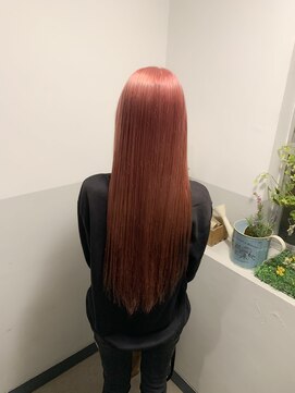 ミエル ヘア 新宿(miel hair) ペールピンク