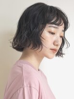 コア 銀座(COA) ダークカラーで大人パーマのミニボブ