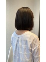 ユアースペースサロンシー(Your space salon.C) 大人かわいい丸みショートブラウンヘアー20代30代40代