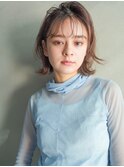 ベビーバング/外ハネボブ/ペールベージュ/髪質改善/TOKIO/20代