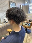 モテる男のスパイラルパーマ