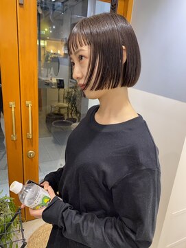 サロウィン 大宮(SALOWIN) ぱつっとボブ