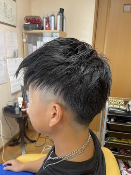 ククオブヘアー(KUKU of Hair) モヒカンツーブロショート