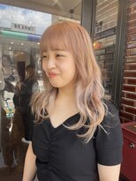 ボアップ(boappu)&nbsp;#ミルクティーベージュ#ブリーチカラー