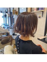 ヘアーメイク ブランニュー 東生駒店(hair make Brand new) くびレイヤーボブ