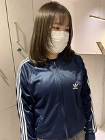 ヨーク(YOKE)&nbsp;【 YOKE 】ミディアムレイヤーシャギー暗髪艶髪