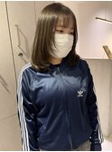 【 YOKE 】ミディアムレイヤーシャギー暗髪艶髪