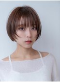 丸みショート大人美人ショート似合わせカット髪質改善小顔