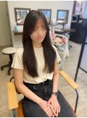 レイヤースタイルレイヤーカットロングレイヤー小顔スタイル