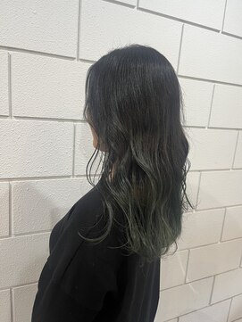 アルゴ 茅ヶ崎(ARUGO) ワンレンイルミナカラー/イヤリングカラー/インナーカラー