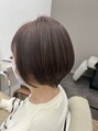 アルビス(arbis) ショート。襟足のくびれをアクセントにする髪型お任せください。