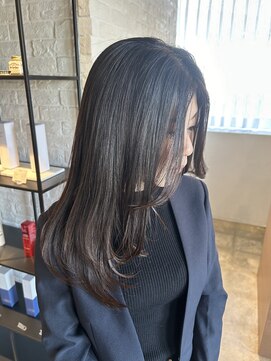 クラン バイ ナチュラル(clan by Natural) レイヤー/レイヤースタイル/顔周りカット